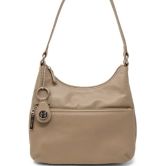 Giani Bernini Nappa Leather Hobo Bagp0 - Picture 1 of 5